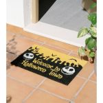 Disney Nightmare Before Christmas Welcome To Halloween Town Doormat