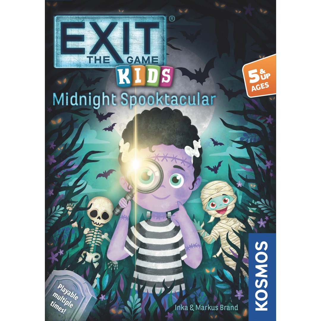 939e848ac3ac671de1f2650f888b218a.jpg Exit: Midnight Spooktacular Kids Board Game - Image 1