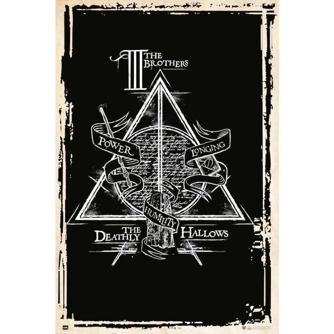 9427a86184fcac0526478673acc21f28.jpg Harry Potter The Deathly Hallows Poster 61x91cm - Image 1