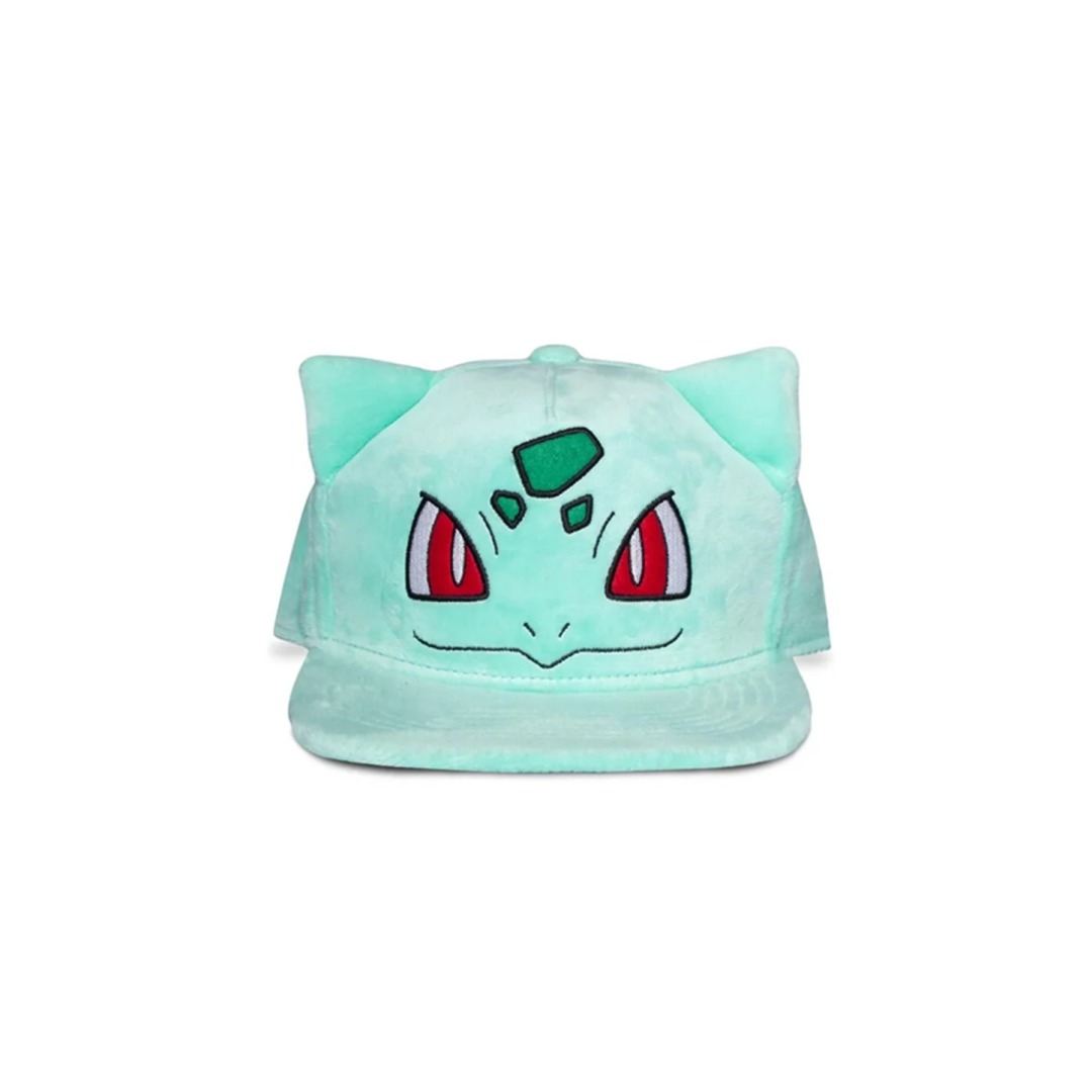 943b7775233062898b5b42f882768d32.jpg Pokemon Bulbasaur Plush Cap - Image 1