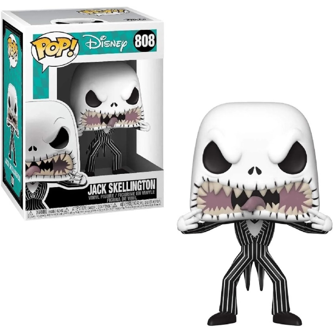 94d1277a3f47ea05ca3ca42afb28fdf0.jpg Funko POP! Disney N° 808 - Jack Skellington - Image 1