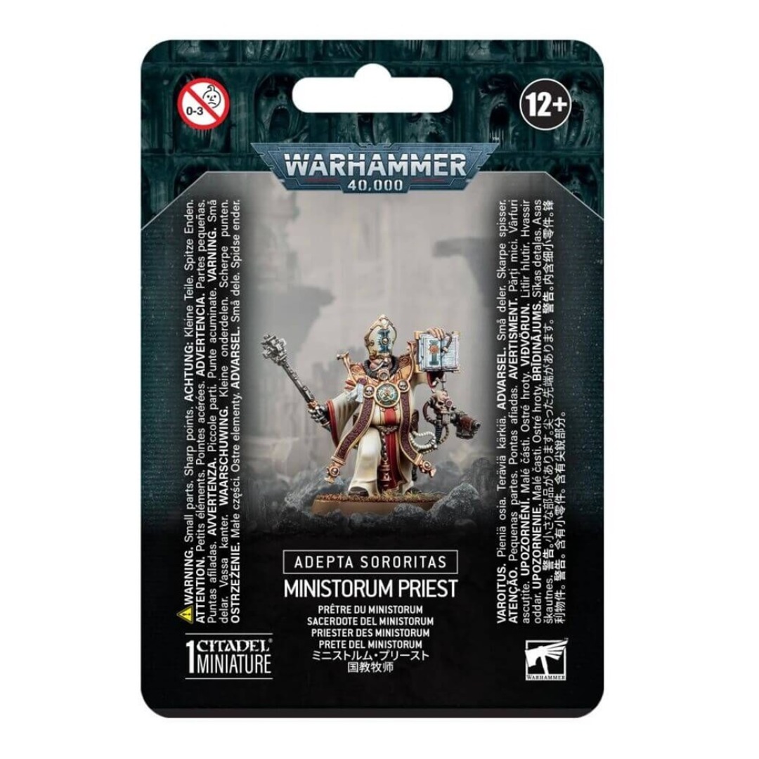 9596ea4c4e4b19d364a56be1051474ef-1.jpg Warhammer 40,000 Adepta Sororitas Ministorium Priest (57-51) - Image 1
