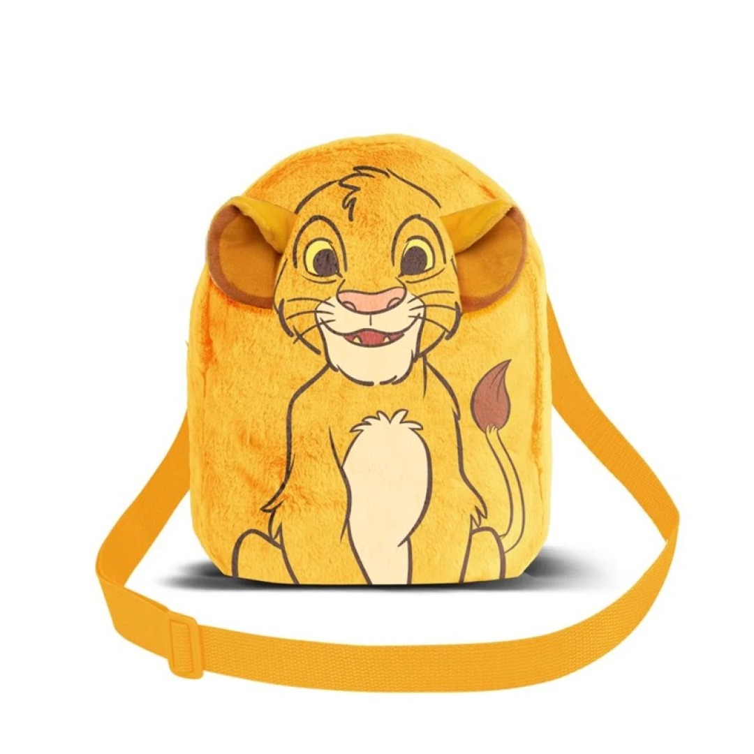 95aeefc1ac2b515f8d2c6ee90bc97176.jpg Disney The Lion King Simba Mini Fur Shoulder Bag 20x15x8cm - Image 1