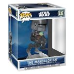 Funko POP! Star Wars N° 837 - The Mandalorian With Grogu In Imperial Remtant AT-RT