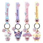 Hello Kitty Peach Series Random Keychain