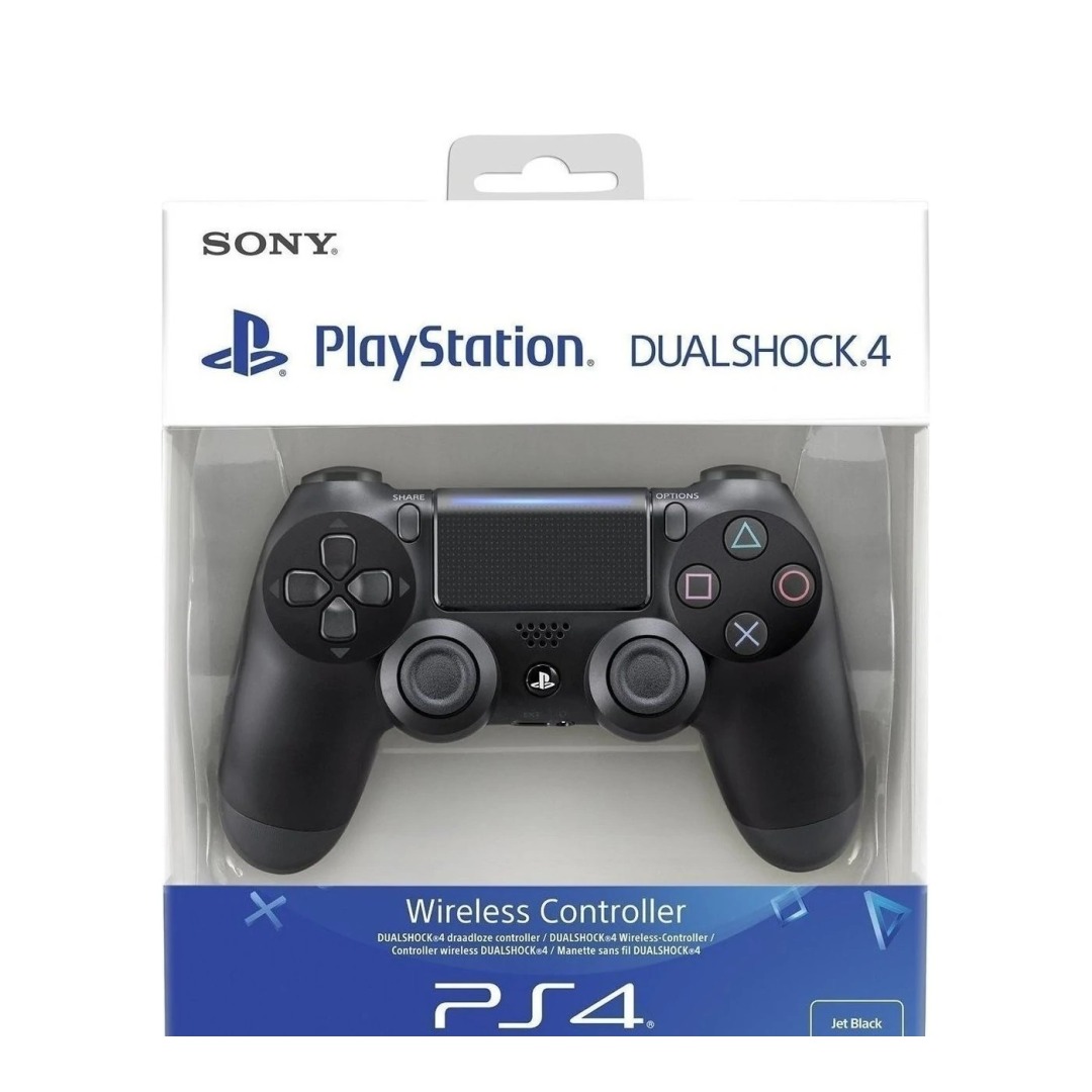 96b0d12e95b727551639370d1566db93.jpg PS4 DualShock 4 V2 Wireless Controller - Black F - Image 1