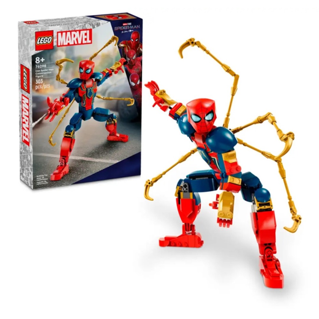 973320aafa51c3837e7c052e8ff6d432.jpg LEGO Marvel 76298 Iron Spider-Man Construction Figure - Image 1