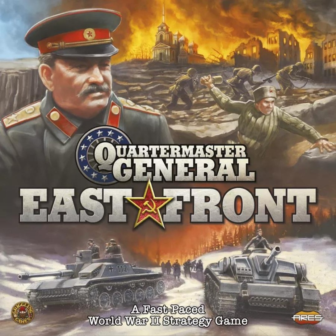 9748234ffda319a506cafb06aed0f2e5.jpg Quartermaster General: East Front Board Game - Image 1