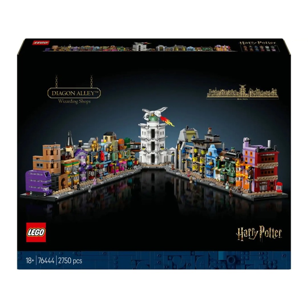 976874ce761313cd505e72569bcadca7.jpg LEGO Harry Potter 76444 Diagon Alley Wizarding Shops - Image 1