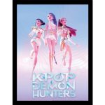 K-Pop Demon Hunters Trio Frame 45x35cm