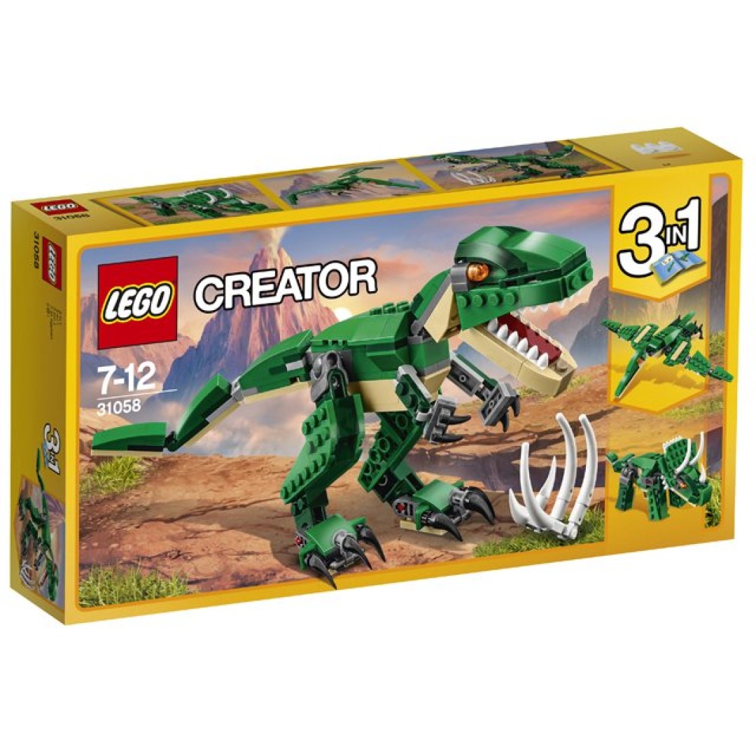 97d35cf5a438aa61e87cf4c5d5f1b1b4.jpg LEGO Creator 31058 Mighty Dinosaurs - Image 1