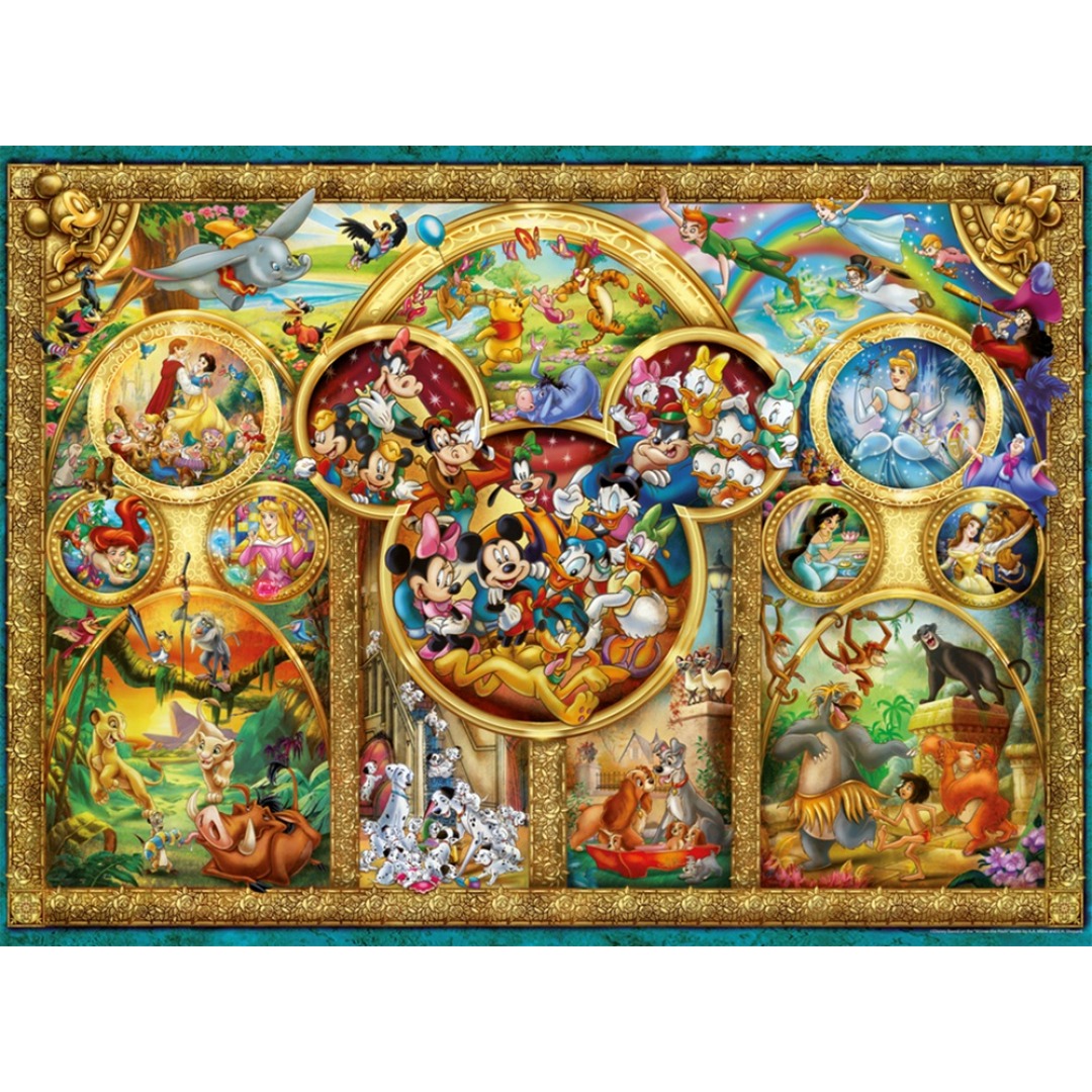 98cbaf6c2211c05a7f774c19af742152.jpg Disney Family Puzzle 500 Pieces - Image 1