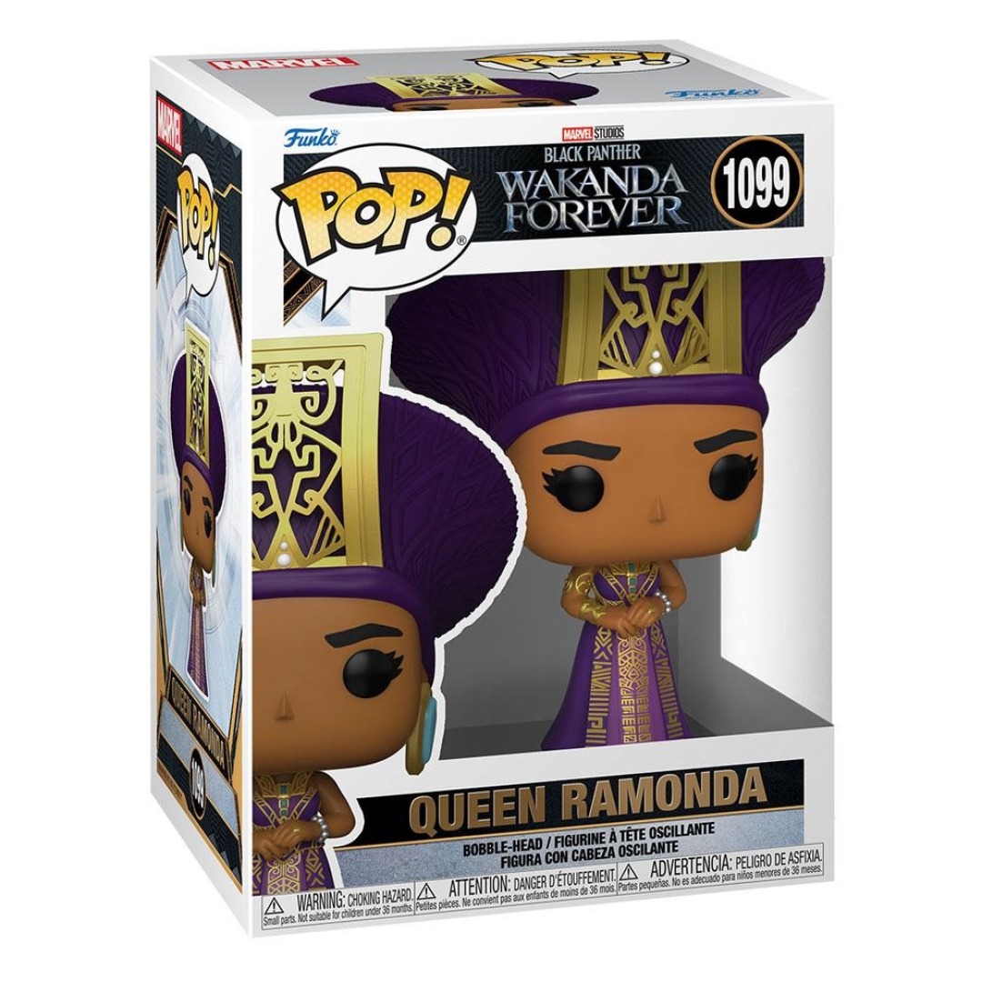 991600e4f0ff36951ba092fdc026e949.jpg Funko POP! Marvel Black Panther Wakanda Forever N° 1099 - Queen Ramonda - Image 1