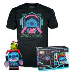 Funko Tee + POP Disney Stitch Gamer With Frog (M)