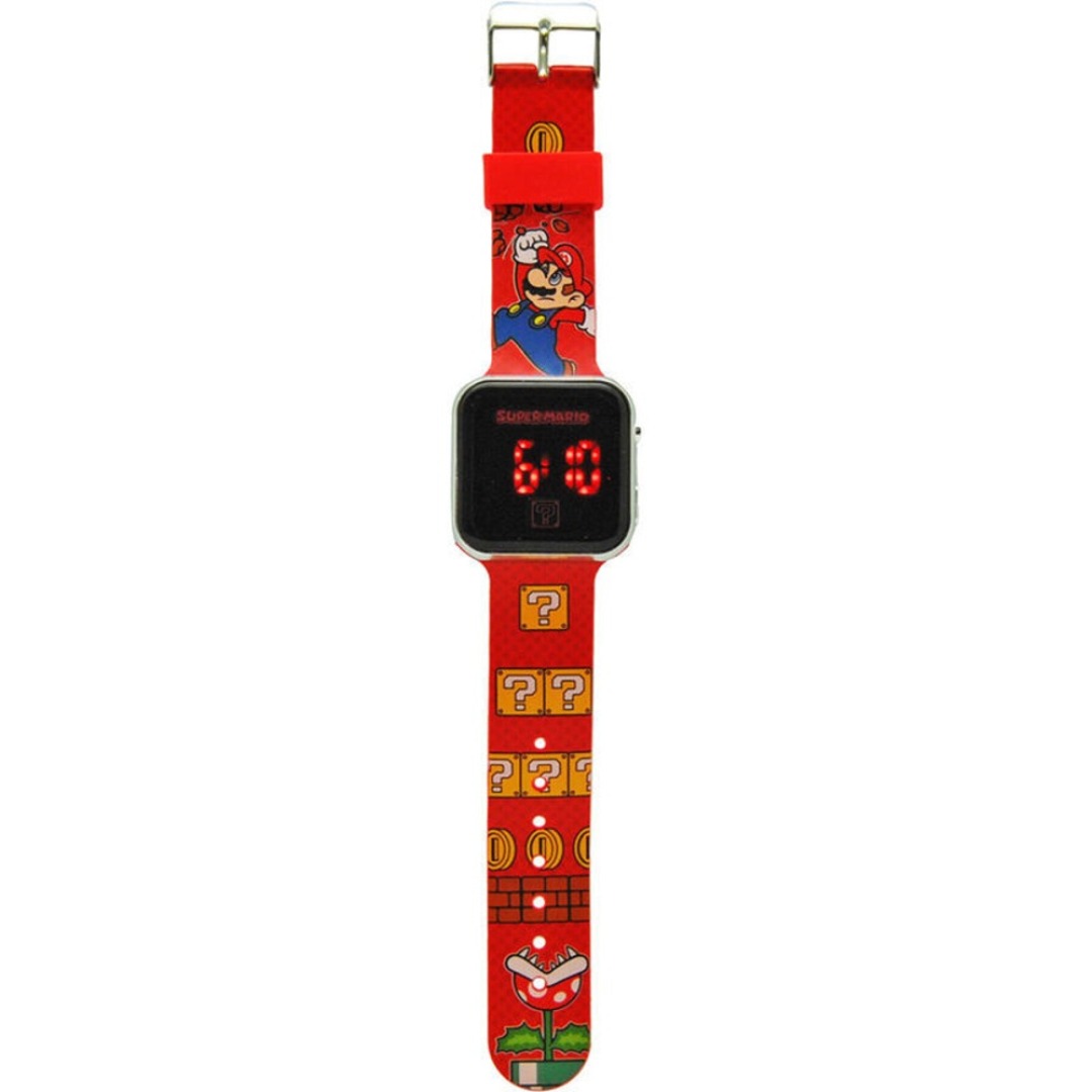 997d194d2eb366b124f8a8bef5800fc8.jpg Super Mario LED Watch - Image 1