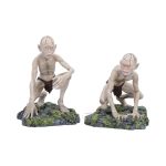 The Lord Of The Rings Gollum & Smeagol 2 Statue Set