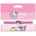 Kuromi Purple Bead Bracelet