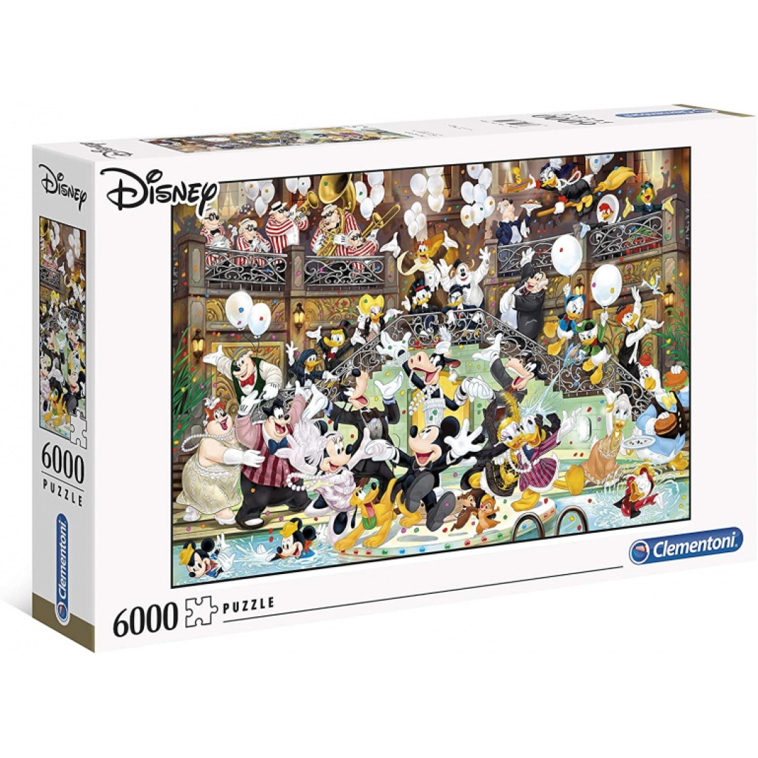 9a501443e13dd25a2e9913d7a0351338.jpg Disney Masterpiece Jigsaw Puzzle Character Gala 6000 Pieces - Image 1