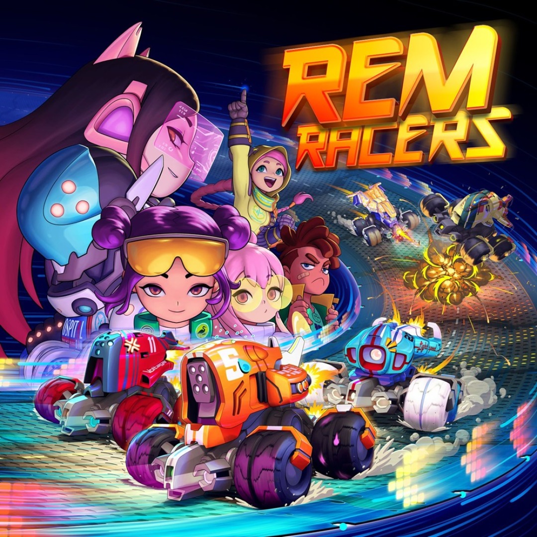 9a805f19e723f911be24ff2847c3374d.jpg REM Racers Board Game - Image 1
