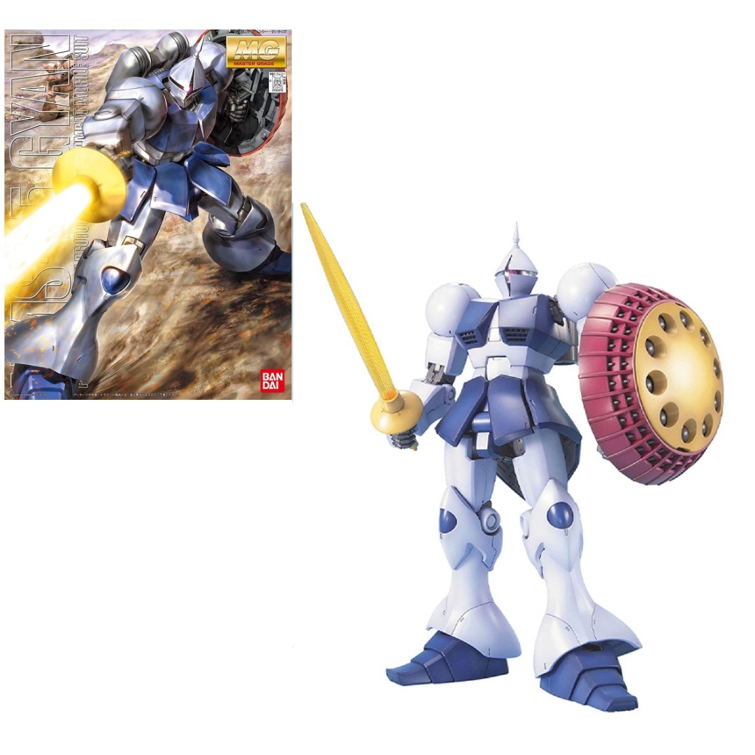 9a99305b23684f0611c911738e164bd2.jpg Gundam GYAN MG 1/100 Bandai Model Kit - Image 1