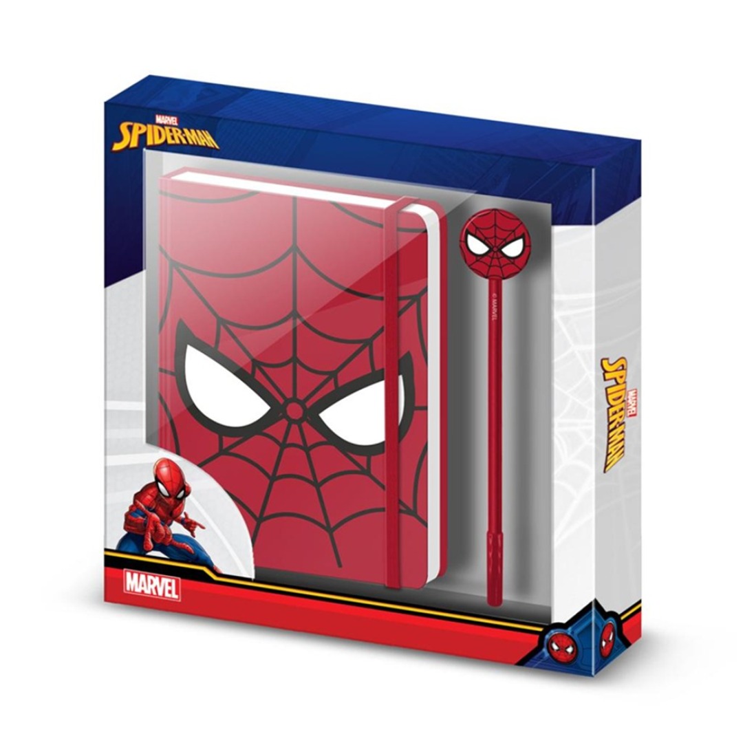 9a99997b372df038143c7b66d07cd389.jpg Marvel Spider-Man A5 Notebook + Pen Gift Box - Image 1