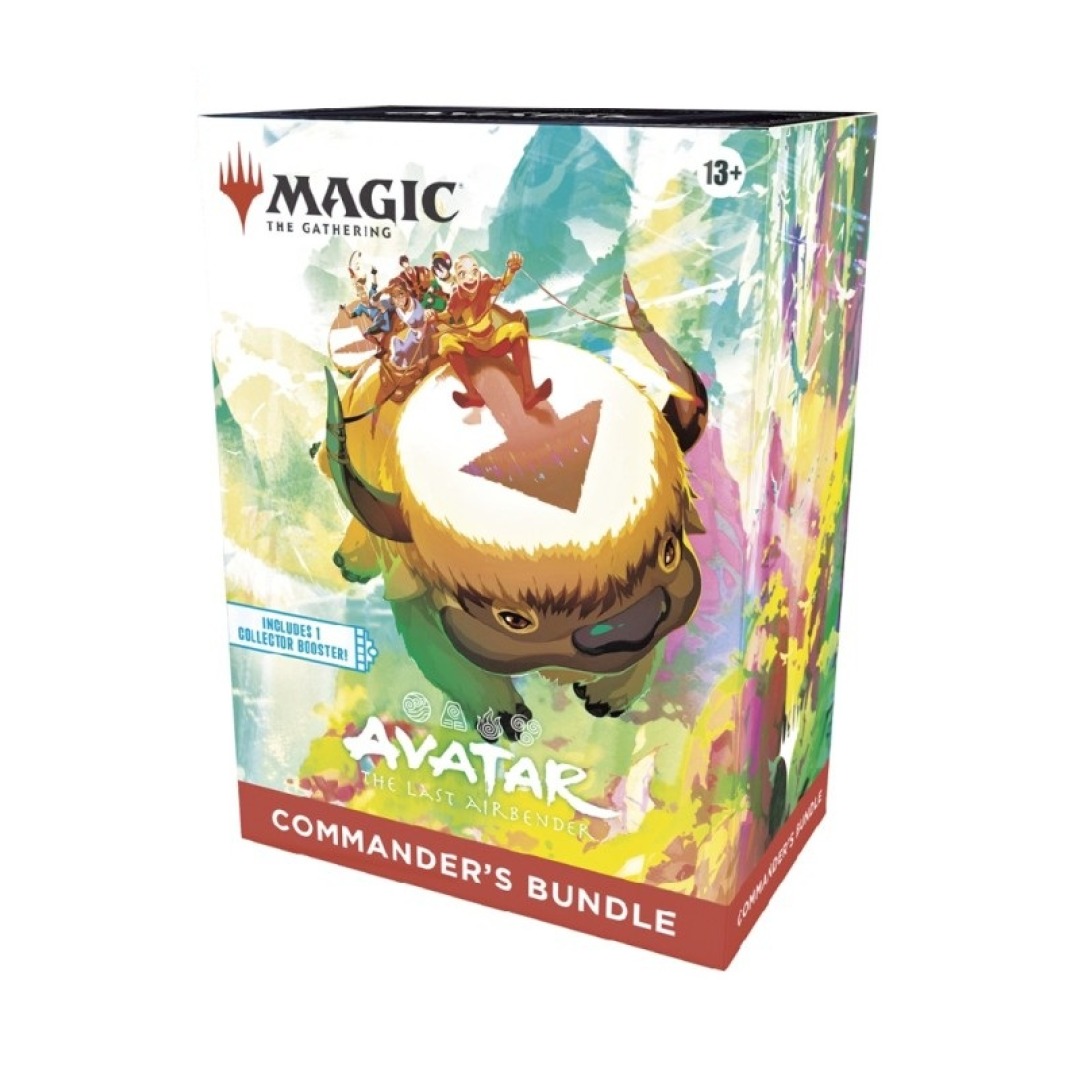 9c48ba8792964bd2c607c8aab51b6ffa.jpg Magic The Gathering TCG: Avatar The Last Airbender Commander's Bundle - Image 1