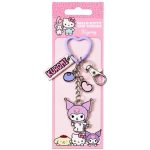 Kuromi Blueberry Keychain with Charms