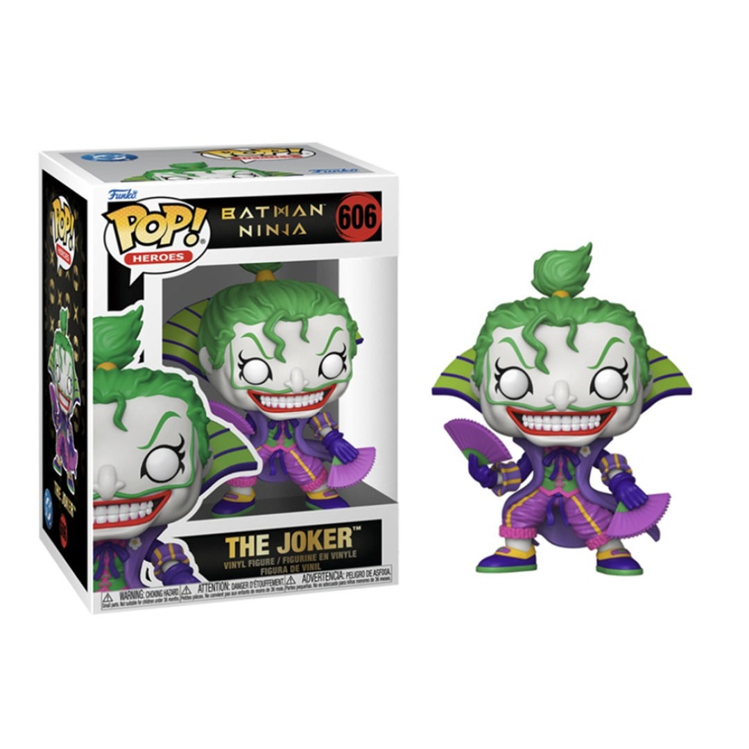 9ce66201d038a742e9e384a60b7cd2ef.jpg Funko POP! DC Batman Ninja N° 606 - Joker - Image 1