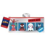 Marvel Spider-Man Rubbers Set