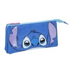 Disney Stitch Cute Triple Pencil Case