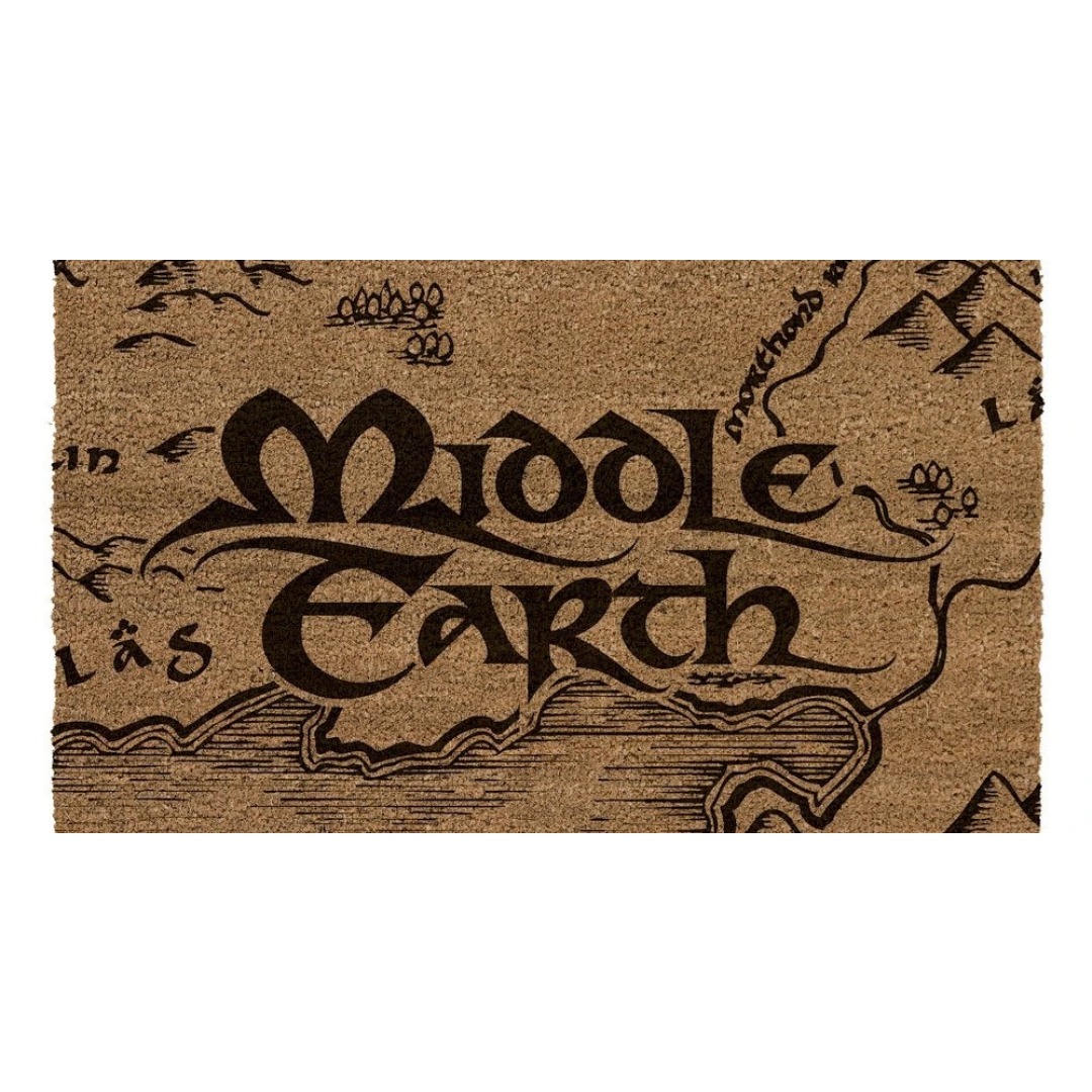 9e08d71f9f793e3bd24b994b43cb024b.jpg The Lord Of The Rings Middle Earth Doormat - Image 1