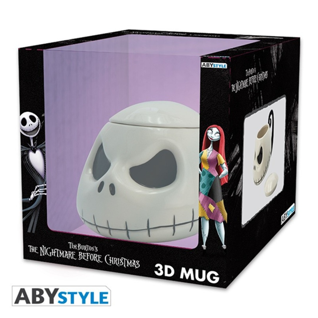 9e2c9e0ecc7d0d1fe6cb6fcaeb5fe8a4.jpg Disney Nightmare Before Christmas Jack 3D Mug - Image 1