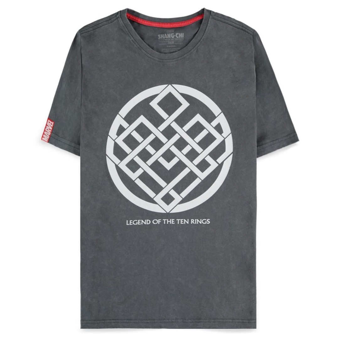 9e62dc10b2795367209719a037fe826f.jpg Marvel Shang-Chi Crest T-Shirt (L) - Image 1
