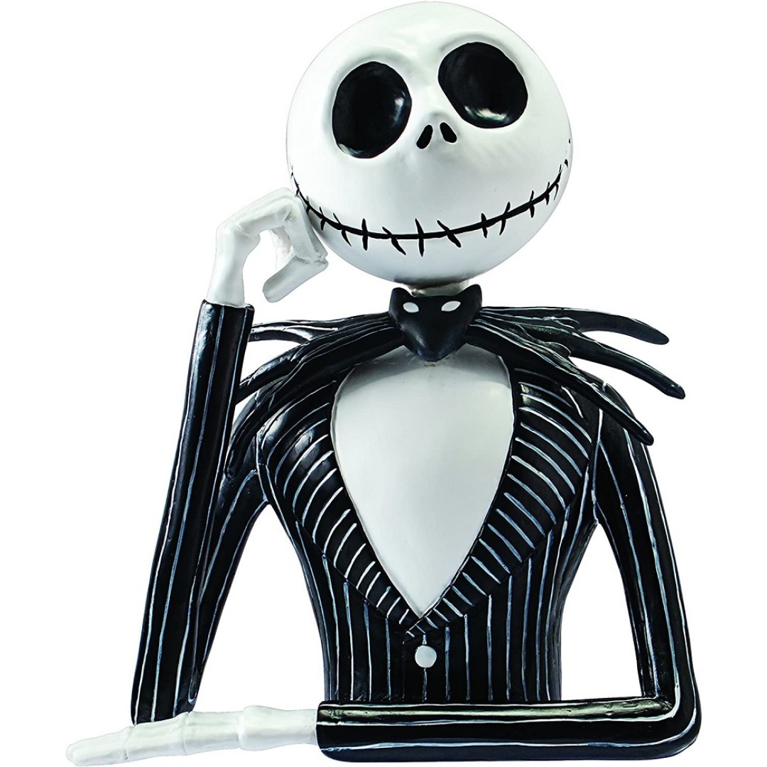 9f039ded16bb171a79e7856db1aae782-1.jpg Disney Nightmare Before Christmas Jack Bust Bank - Image 1