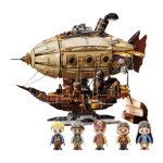 Pantasy Steampunk Airship Building Block