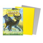 Dragon Shield Yellow & Silver Matte Dual Sleeves (100ct)