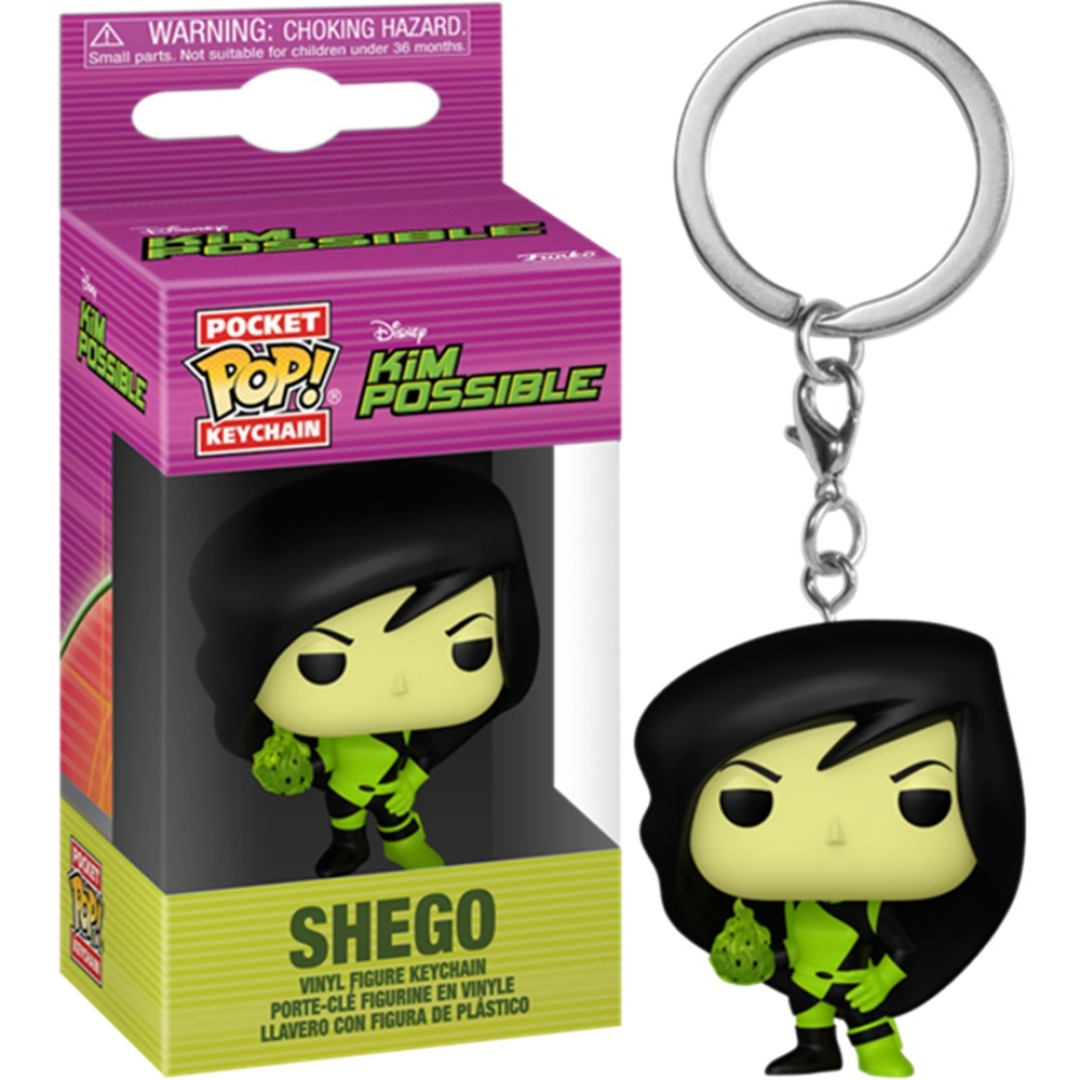 9f803f140d5a732c09eeb203e5eae414.jpg Pocket POP! Keychain Disney Kim Possible - Shego - Image 1