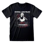 Friday The 13th Mug Shot Unisex T-Shirt (S)