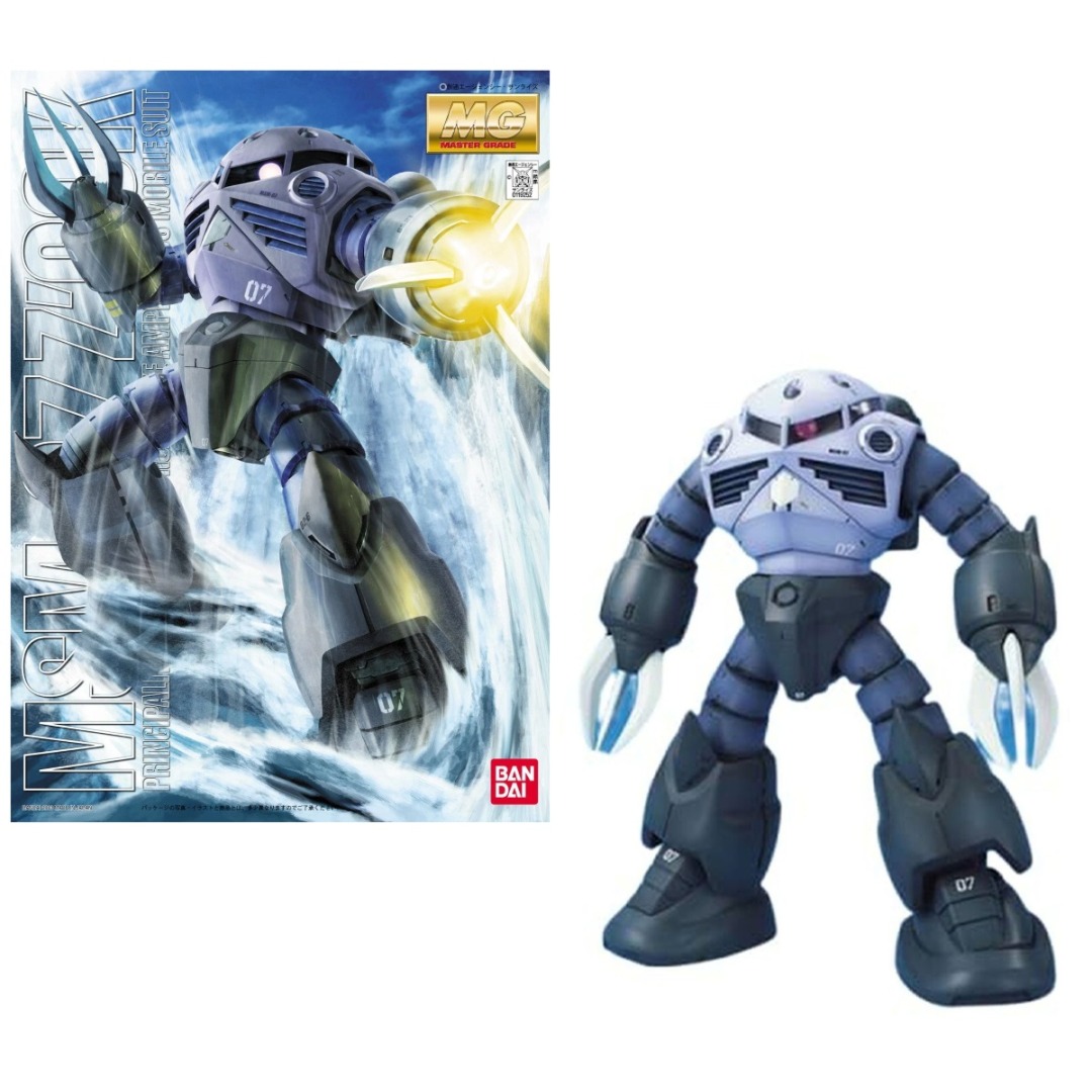 a06aeef8f4a754a46e3501d3aad9f813.jpg Gundam MSM-07 ZZ'Gok MG 1/100 Bandai Model Kit - Image 1