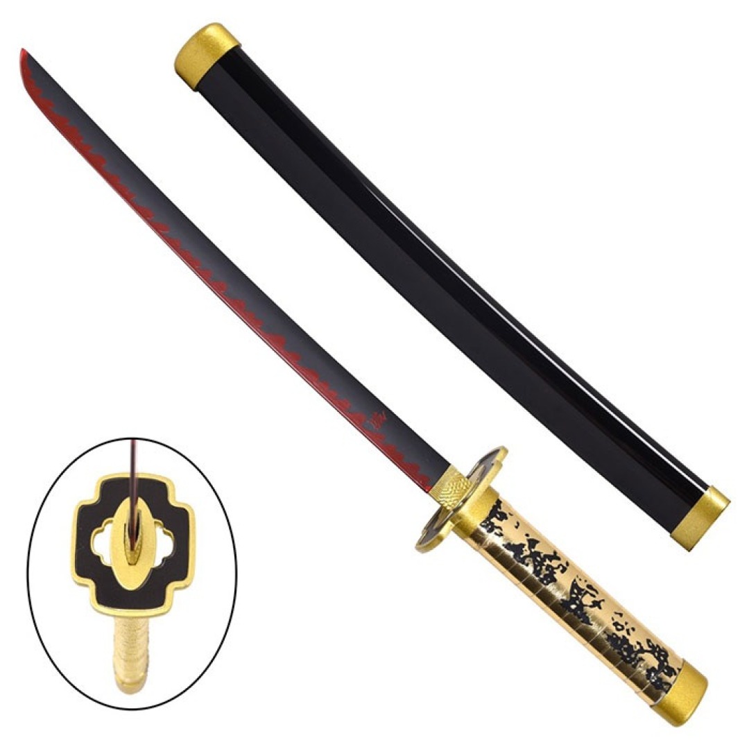 a10cb686925b02ceadda5d252a608766.jpg Demon Slayer Tsugikuni Yoriichi Mini Katana - Image 1