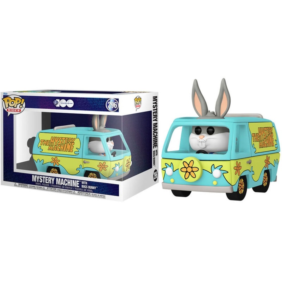 a129b30be8020c9637c7062ae214672f.jpg Funko POP! Hanna-Barbera N° 296 - Mystery Machine With Bugs Bunny - Image 1