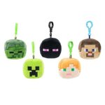 Minecraft Head Random Bag Clip Plush 7cm