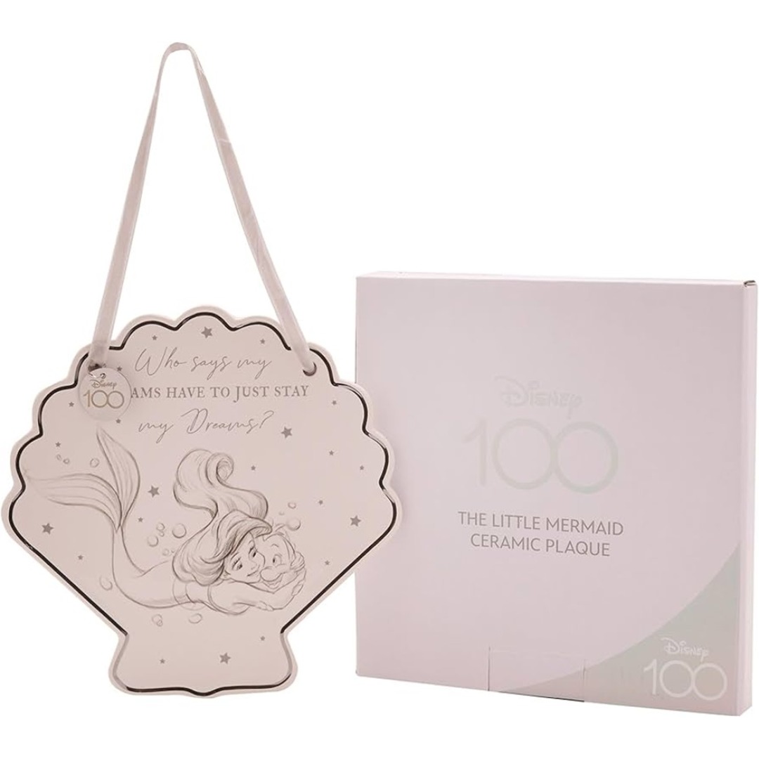 a2c880a46396dd6681bef8a42eaa1ded.jpg Disney Ariel Ceramic Decorative Plaque - Image 1
