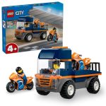 LEGO City 60491 Motorcycle Transporter