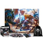 The Witcher Geralt & Triss In Battle Puzzle 1000 Pieces