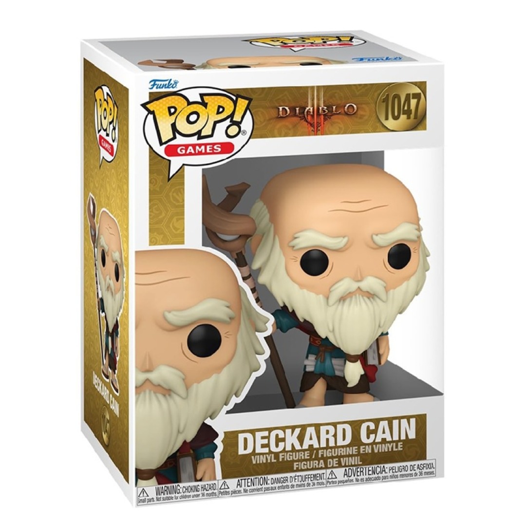 a367db249d5cede12b47aaf13b3cb4ca.jpg Funko POP! Diablo III N° 1047 - Deckard Cain - Image 1