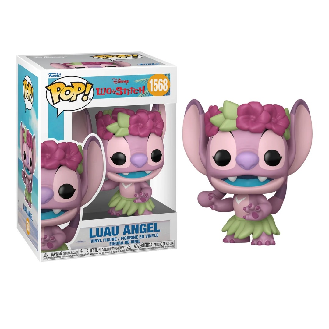a4902e35de1c22707a0a1395f6ada4e9.jpg Funko POP! Disney Lilo & Stitch N° 1568 - Luau Angel - Image 1