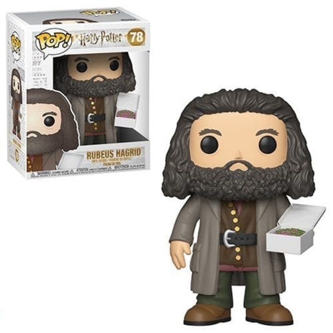 a4f6c5b36c07e42dd1f6d8c0efe985a8.jpg Funko POP! Harry Potter N° 78 - Rubeus Hagrid with Cake 6" - Image 1