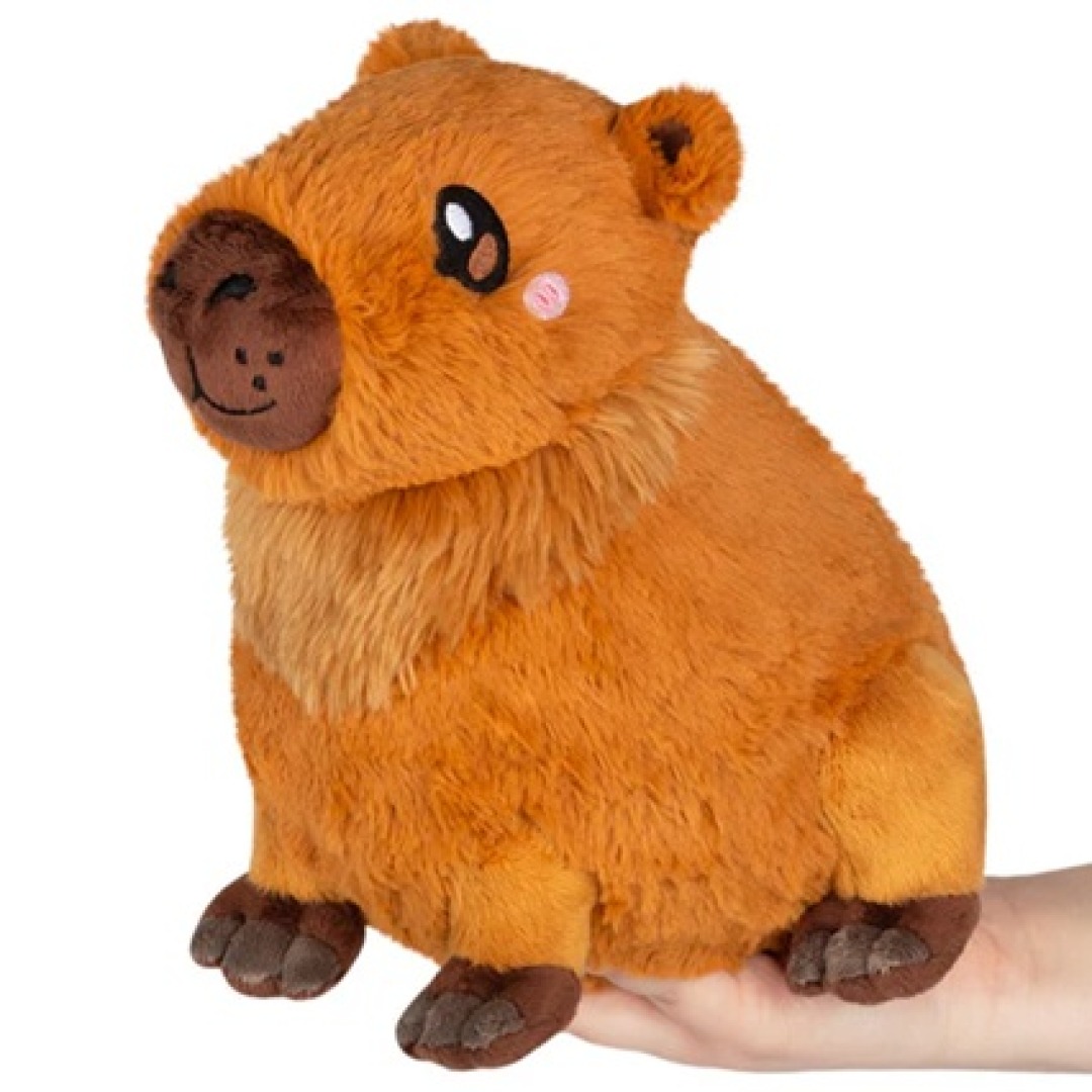 a4fa7cbe5aaaf1ffbd6c441e0fe256ad.jpg Squishable Capybara Plush - Image 1