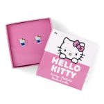 Hello Kitty Head Pair of Studs Earrings